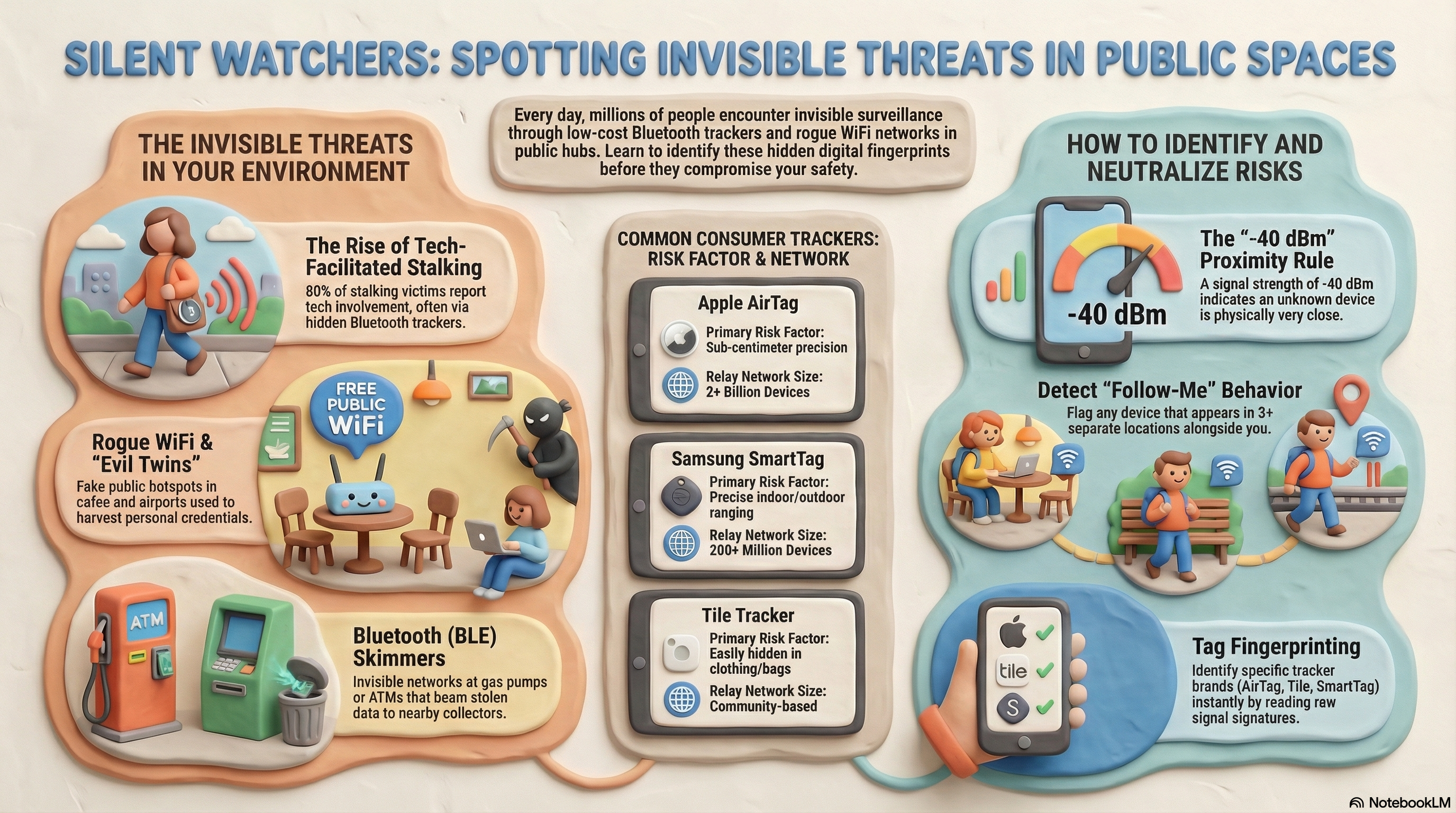 Digital stalking patterns and detection methods
