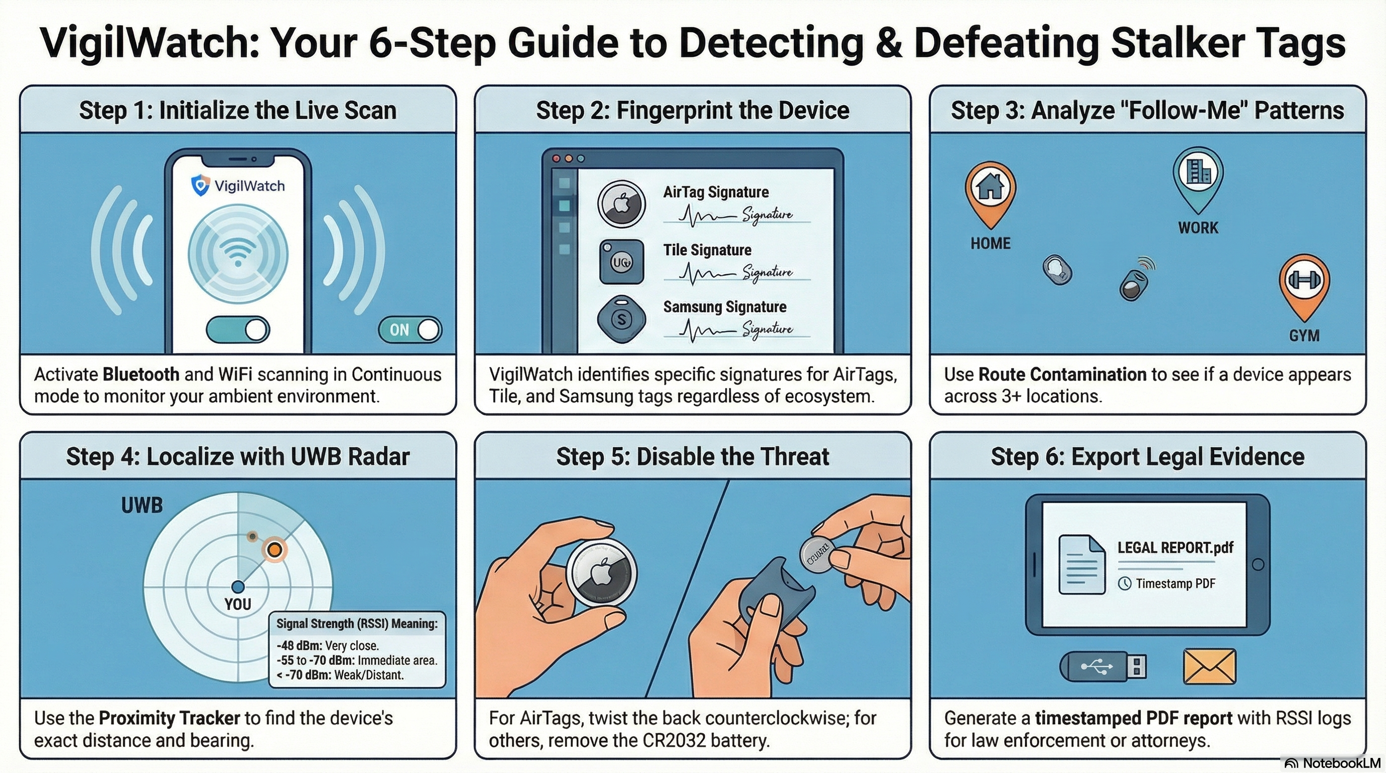 6-step guide to detecting and defeating stalker tags